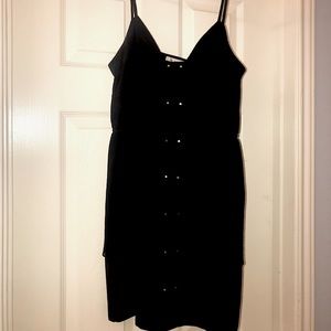 Black cocktail dress